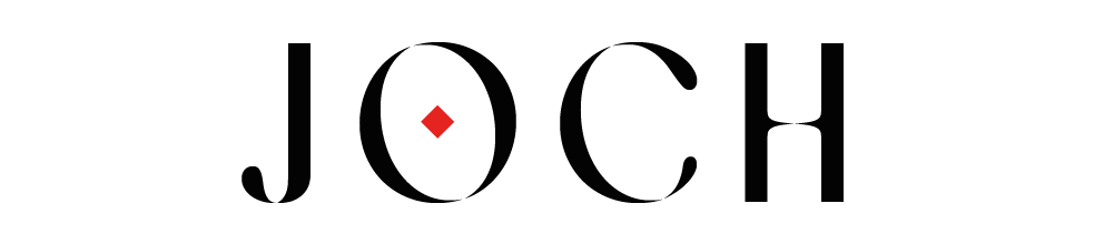 Logo MadeByJoch blanc, identité visuelle de l’artiste Jordan Chavanne